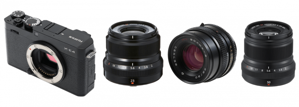 Equipment Fujifim X-E4